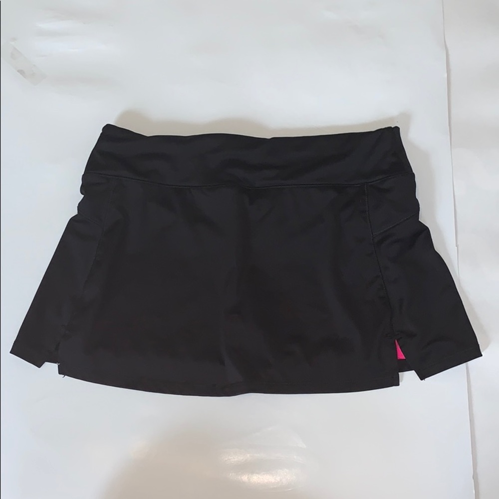 Black tennis skirt